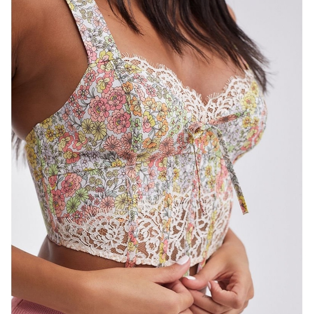 (SOLD) For Love & Lemons Corset Top